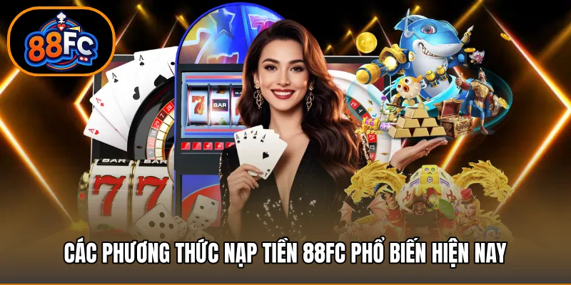Các phương thức nạp tiền 88FC phổ biến hiện nay