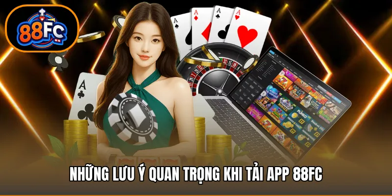 Những lưu ý quan trọng khi tải app 88FC